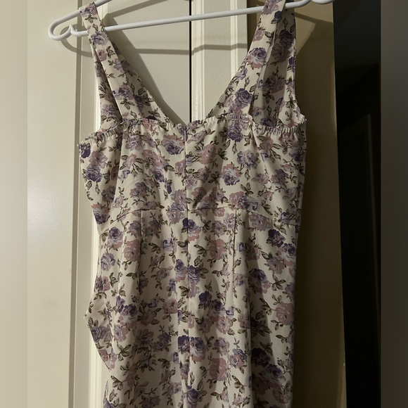 SHEIN floral purple dress - Picture 6 of 8